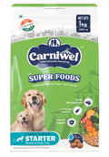 Carniwel Superfoods Starter Dry Dog Food 1 kg | 100% Vegetarian | Fresh & Natural Ingredients | Highly Palatable | GMO Free