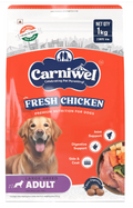 Carniwel Fresh Chicken Adult Dry Dog Food 1kg | Natural Ingredients for Optimal Skin & Coat Health | Highly Palatable | Supports Joint Health