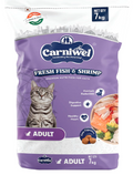 Carniwel Fresh Fish & Shrimp Adult Dry Cat Food 7 kg | Fresh & Natural Ingredients | Highly Palatable | Supports Healthy Skin & Glossy Coat