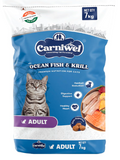 Carniwel Ocean Fish & Antarctic Krill Adult Dry Cat Food 7 kg | Fresh & Natural Ingredients | Highly Palatable | Supports Healthy Skin & Glossy Coat