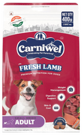 Carniwel Fresh Lamb Adult Dry Dog Food 400g | Natural Ingredients for Optimal Skin & Coat Health | Highly Palatable | Supports Joint Health