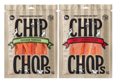 Chip Chop Dog Treats Combo Pack – High Protein Chicken Dog Treats, Roast Chicken Strips & Chicken Tenders Slice, Healthy Training Treats for Dogs, Easily Digestible Snacks for All Breeds – 70g Each