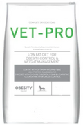 Vet-Pro Obesity Pellet Adult Dog Food, Chicken Flavour, 3kg