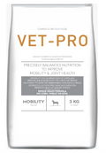 Vet-Pro Mobility Dry Adult Dog Food to Improve Mobility & Joint Health, Promotes Healthy Immune System, Chicken Flavor - 3kg