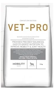 Vet-Pro Mobility Dry Dog Food, 12 kg