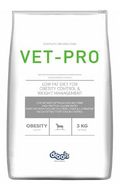 Vet-Pro Obesity Pellet Adult Dog Food, Chicken Flavor, 3 KG