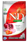 Farmina N&D Pumpkin Puppy Medium/Maxi Dog Food | Chicken, Pumpkin & Pomegranate | Rich in Anti-oxidants|Complete Food for Puppies | 2.5kg