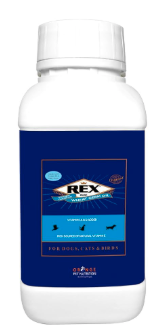 Rex Wheat Germ Oil 250 ml | Rich in Vitamin E & Omega 3, 6 | Skin & Coat Supplement for Dogs, Cats, Horses, Birds & Small Pets