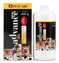 Nutri-Coat Advance Dog Skin and Fur Supplement Syrup with Omega 3 and 6 Fatty Acids, Vitamins, Supports Shiny Fur, Skin Health, 400 ml