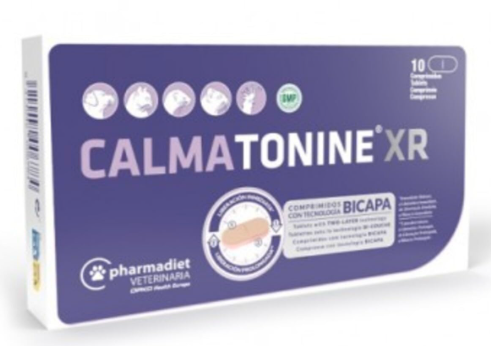 Pharmadiet Calmatonine For Situations Estresantes IN Dogs and Cats - Container 10 Tablets