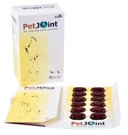 Petjoint Dog Hip and Joint Supplement Tablets 60 Tablets