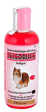 Petcare Seledruff Selenium Sulfide Shampoo Usp 2.5% For Dogs 200 Milliliter