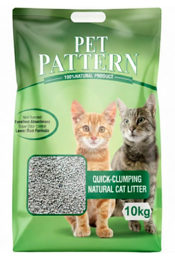 Pet Paterrn Natural Cat Best Litter | Quick-Clumping | Non-Scented, Low Dust Formula, Odour Free Home Exclusive (10Kg)