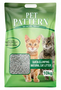 Pet Paterrn Natural Cat Best Litter, Quick-Clumping, Non-Scented, Low Dust Formula, Odour Free Home Exclusive (10kg)