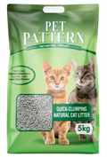 Pet Paterrn Natural Cat Best Litter | Quick-Clumping | Non-Scented, Low Dust Formula, Odour Free Home Exclusive (5Kg)