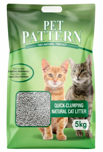 Pet Paterrn Natural Cat Best Litter | Quick-Clumping | Non-Scented, Low Dust Formula, Odour Free Home Exclusive (5Kg)