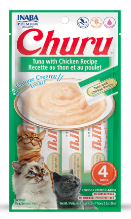 Inaba Churu Tuna with Chicken Recipe, 56G