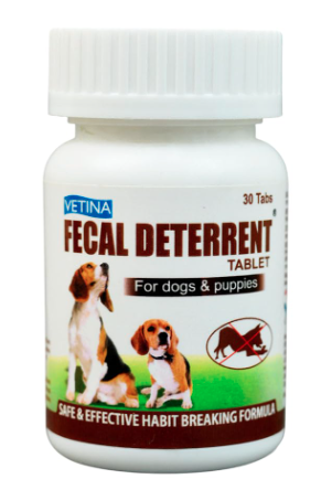 Fecal Deterrent 30 Tablet for Dogs & Puppies