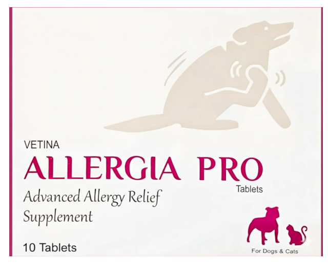 ALLERGIA PRO Supplement for Dogs and Cats||10 Tablets (Pack of 1)