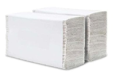 Multi fold hand towel thick soft absorbant 2 ply M fold white for kitchens bathroom dining and hand cleaning 100 pulls in 1 pack (Pack of 40)