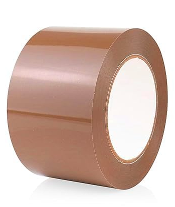 Packaging tape for packing self adhesive heavy duty commercial use 72mm thickness | 3 inch width | 300 meters long | Industrial Packaging Tape
