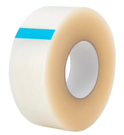 Packaging tape for packing self adhesive heavy duty commercial use 72mm thickness | 3 inch width | 300 meters long |(Transparent, Pack of 3)