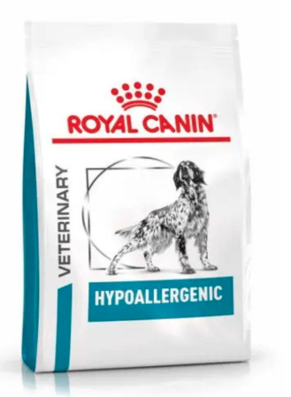Royal Canin Veterinary Diet Canine Dry Hypoallergenic, Adult, Dog, 2 Kilograms