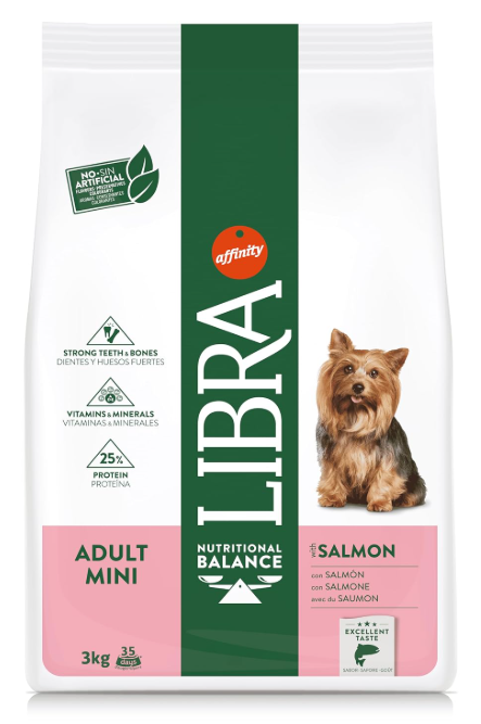 Libra Adult Salmon Dog Mini 3kg