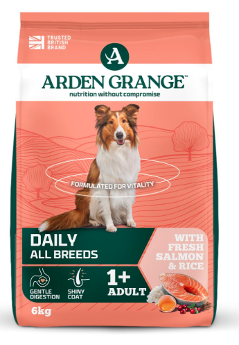 Arden Grange Adult Dog Salmon & Rice 6 Kg, Granule