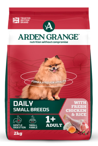 Arden Grange Mini Pellet Adult Dog Food - Fresh Chicken & Rice - 2 Kgs