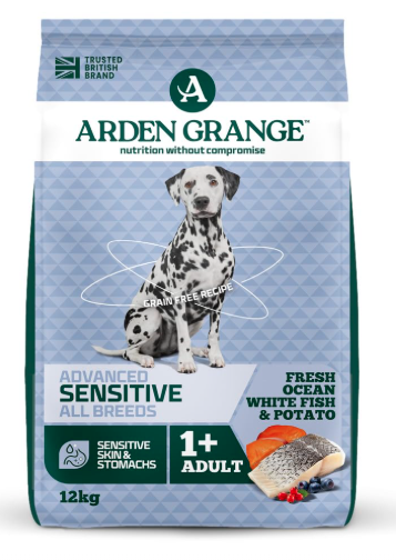 Arden Grange Poochles Adult Dog Sensitive Adult Dog Food - 12 Kgs,Dry