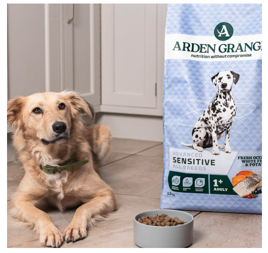Arden Grange Poochles Adult Dog Sensitive Adult Dog Food - 12 Kgs,Dry
