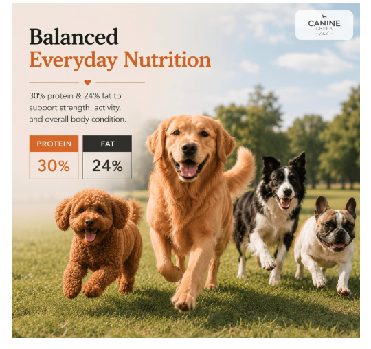 Canine Creek Club Ultra Premium Dry Dog Food for All Life Stages, 10kg Pack