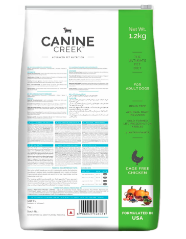 Canine Creek Ultra Premium Adult Dry Dog Food, 1.2 kg Pack