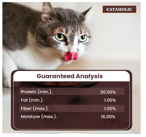Cataholic Chicken & Fish Treats for Cats and Kittens | Cube Chicken & Codfish Snack | High Protein, Easily Digestible, Healthy Cat Treats 50 gm
