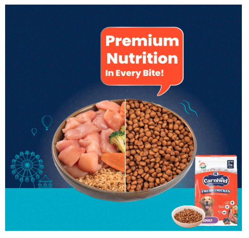Carniwel Fresh Chicken Adult Dry Dog Food 3kg | Natural Ingredients for Optimal Skin & Coat Health | Highly Palatable | Supports Joint Health