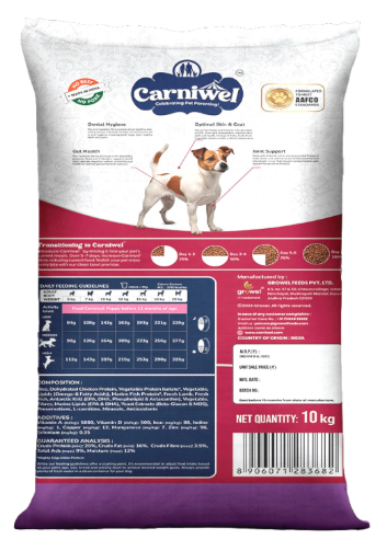 Carniwel Fresh Lamb Adult Dry Dog Food 10kg | Natural Ingredients for Optimal Skin & Coat Health | Highly Palatable