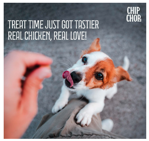 Chip Chops Chicken & Codfish Sandwich Dog Treats, High Protein Training and Reward Treats, Snacks, Healthy & Easily Digestible 250g - Pack of 1