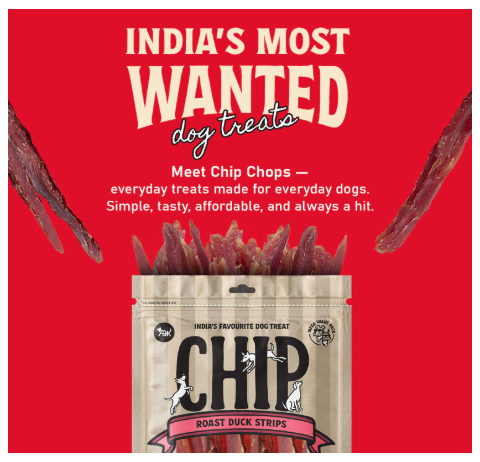 Chip Chops Roast Duck Strips Dog Treats High Protein Low Fat Natural Dog Snacks for Training Rewards Soft Chewy Dog Treats 250g Pack