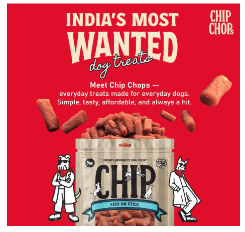 Chip Chops Chip Chops Fish On Stick Dog Snacks, 70 g Pack of 2, 70 g (Pack of 2)
