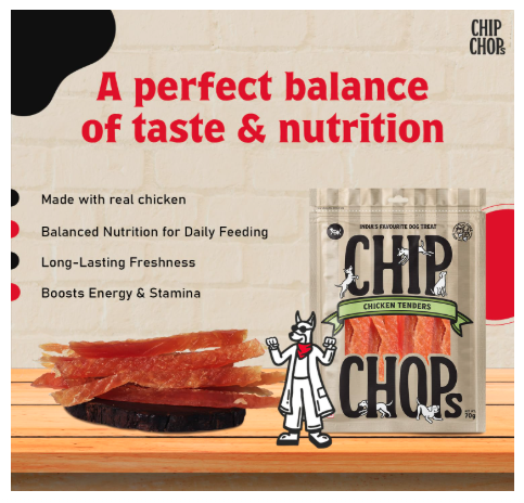 Chip Chop Dog Treats Combo Pack – High Protein Chicken Dog Treats, Roast Chicken Strips & Chicken Tenders Slice, Healthy Training Treats 70g Each