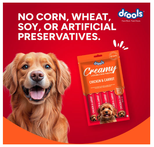 Drools All Life Stages Dog Treats Creamy 5 Sticks Tasty & Nutritious Snack for All Breeds (15g x5) 75g | Chicken & Carrot Flavour | Ideal for Training