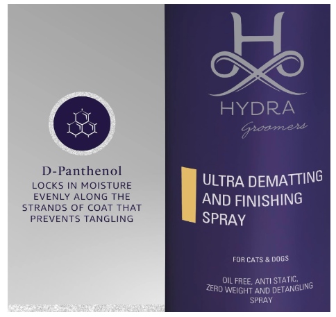 Hydra Ultra Dematting and Finishing Spray, a Must-Have for Your Grooming Business