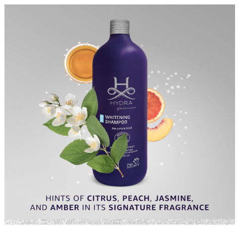 Hydra Groomer's Whitening Shampoo 1 Litre for Cats and Dogs