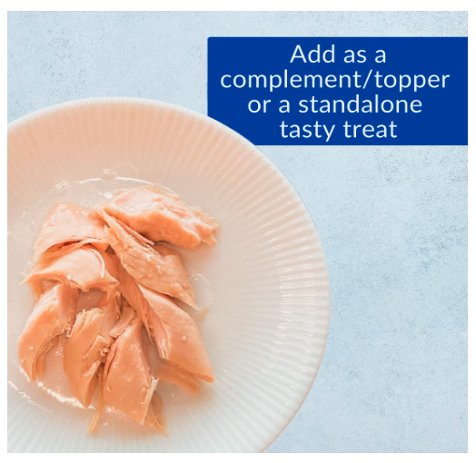Inaba Grilled Chicken Fillet in Crab Broth (Pack of 6, 25 Grams per pack), All Life Stages, Flake