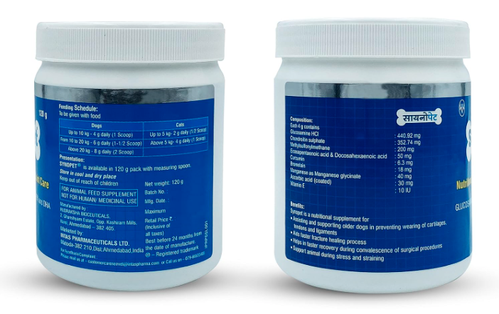 Intas Alp Synopet 120G Dog Supplement