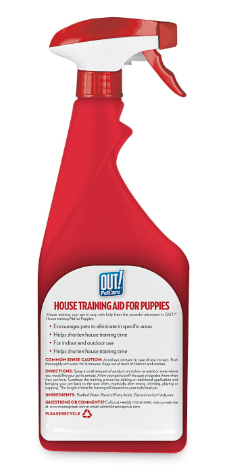 Out! Petcare Housetraining Aid for Puppies, 500 Ml
