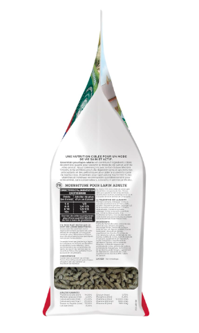 Oxbow Animal Health Bunny Bacics Adult Rabbit Fortified Small Animal Feeds, 5-Pound,Pellet,1 Count