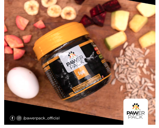 PawerPack Protein Calcium Multivitamins & Omega Supplement, 100g