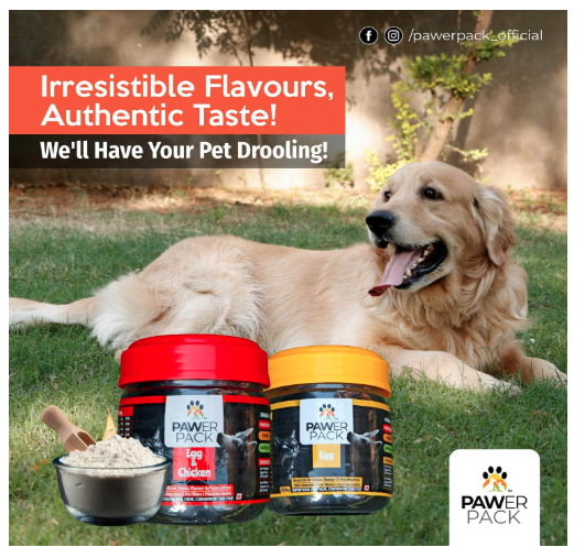 PawerPack Protein Calcium Multivitamins & Omega Supplement, 100g